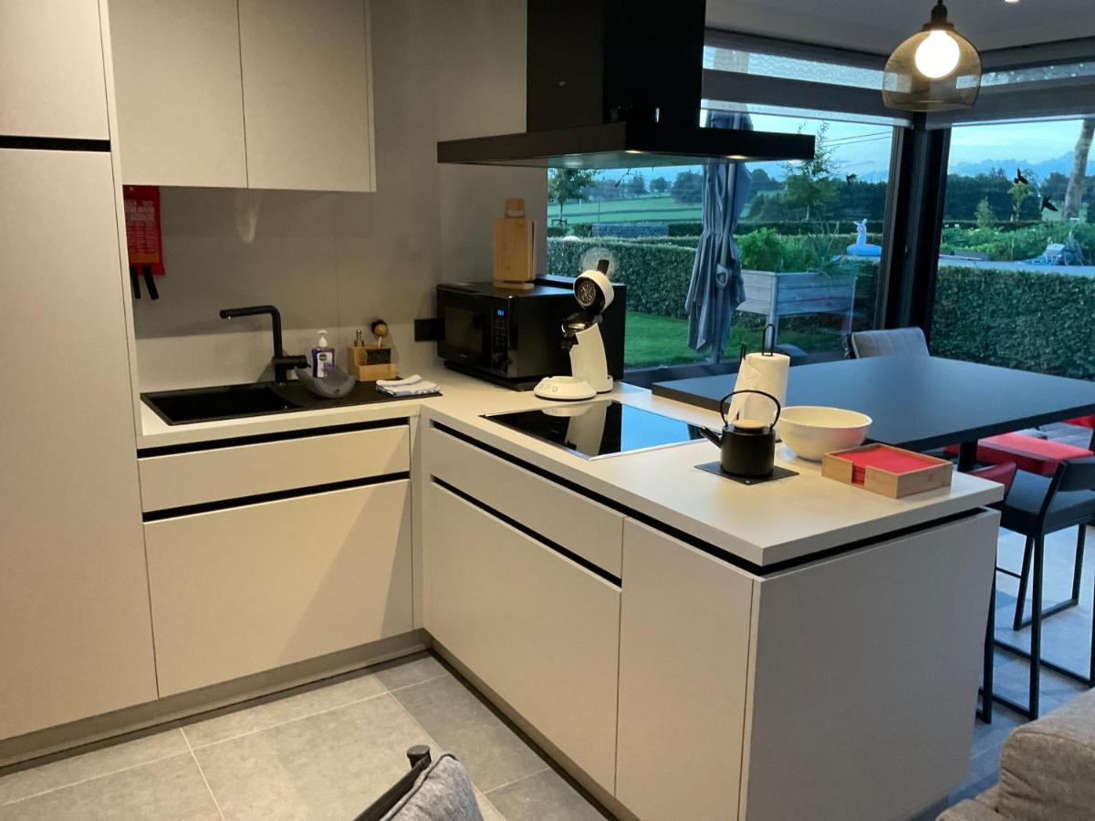 Le Stefanshof Apartment Ambleve Bagian luar foto